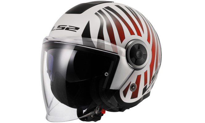 LS2 Jethelm OF620 Classy II M Weiß Cool