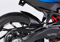 BODYSTYLE Sportsline Black Hinterradabdeckung ABS Kunststoff schwarz-matt für BMW F 800 R 