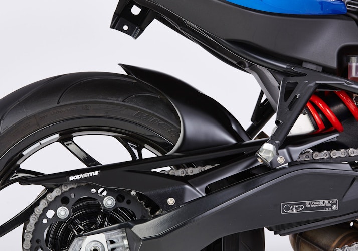 BODYSTYLE Sportsline Black Hinterradabdeckung ABS Kunststoff schwarz-matt für BMW F 800 R 