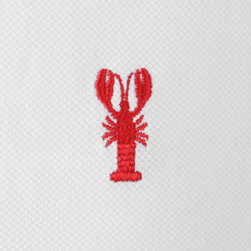 Big Green Egg Golf Poloshirt - Männer - Weis