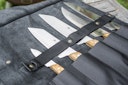 Vorschaubild DICK Leder-Rolltasche VIVUM 5-teilig schwarz