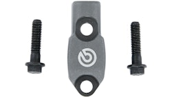 Brembo Lenkerklemmung grau, PR19, PR16 RCS mit Spiegelaufn., Linksgew. M10x1, 25, Lenkerklemmung