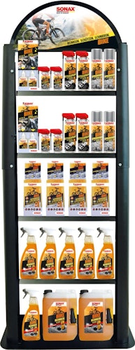 Sonax Verkaufsdisplay Formel 1-Station