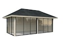 Vorschaubild Palmako Pavillon Bianca 16,6 m² Set 202 Slide - 28 mm