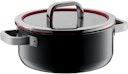Vorschaubild WMF Fusiontec Functional Bratentopf mit Glasdeckel, 24 cm, Black
