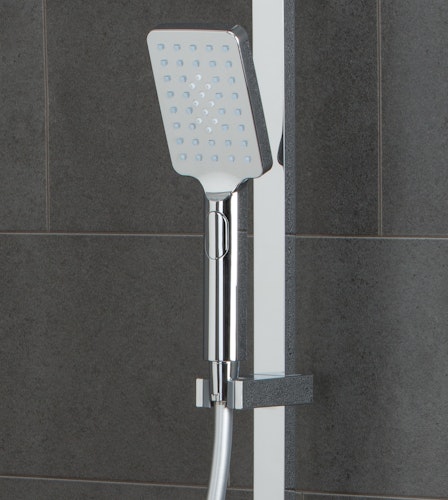 Überkopfbrauseset OCEAN, mit Thermostatablage