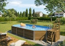 Weka 45 mm Swimmingpool 594 A Sparset - 376 x 850 cm