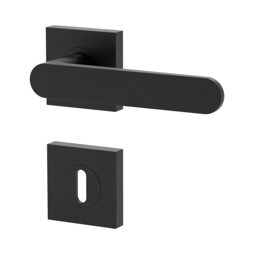 Griffwerk Türgriff AVUS Schraubtechnik eckig - Samtgrau, Kaschmirgrau, Graphitschwarz