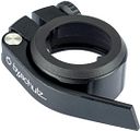 Vorschaubild by,schulz Sattelklemmschelle 45 mm schwarz innen fixed linear Pin-QR<BR >Werkzeuglose Höh