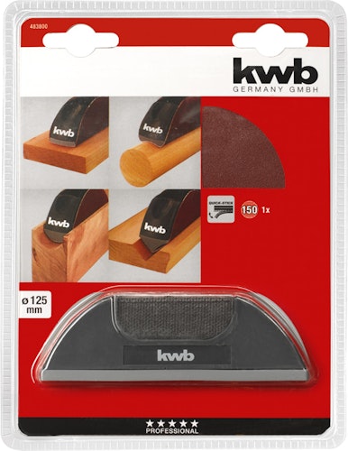 kwb Handschleifer f Schleifsch.125 483800