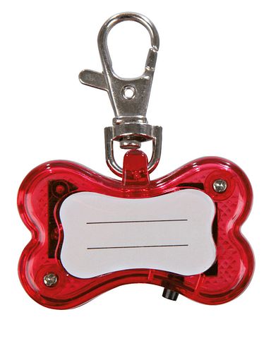 Flasher für Hunde Knochenform 4,5x2cm