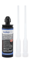 beko Verbundmörtel Set: Verbundmörtel 165 ml + 2 Zwangsmischer