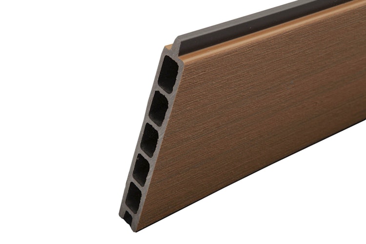 dz Alu Steckzaunelement VIDUAL Comp-Co WPC 140 für Dekorelement & Pfosten 72/72 mm