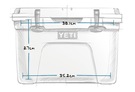 YETI Abmessungen