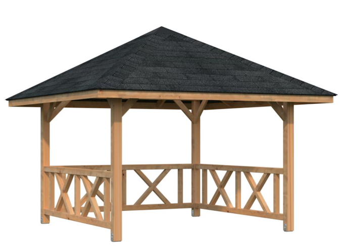 Palmako Pavillon Bianca 8,3 m² Set 101