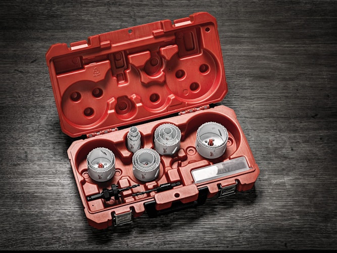 Milwaukee LOCHSAEGE HSAW 4/6 SET - 17PCS 49224102