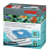 EHEIM Set, 1xVorfiltermatte & 4xFiltervlies für professionel 3 250, 350&600, professionel 3e 350