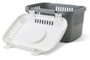 SAVIC Transportbox Discovery 1 grau/weiß