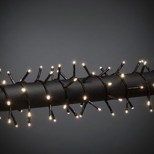 Konstsmide Weihnachtsbeleuchtung  Micro LED Compactlights 400 warmweiße Dioden