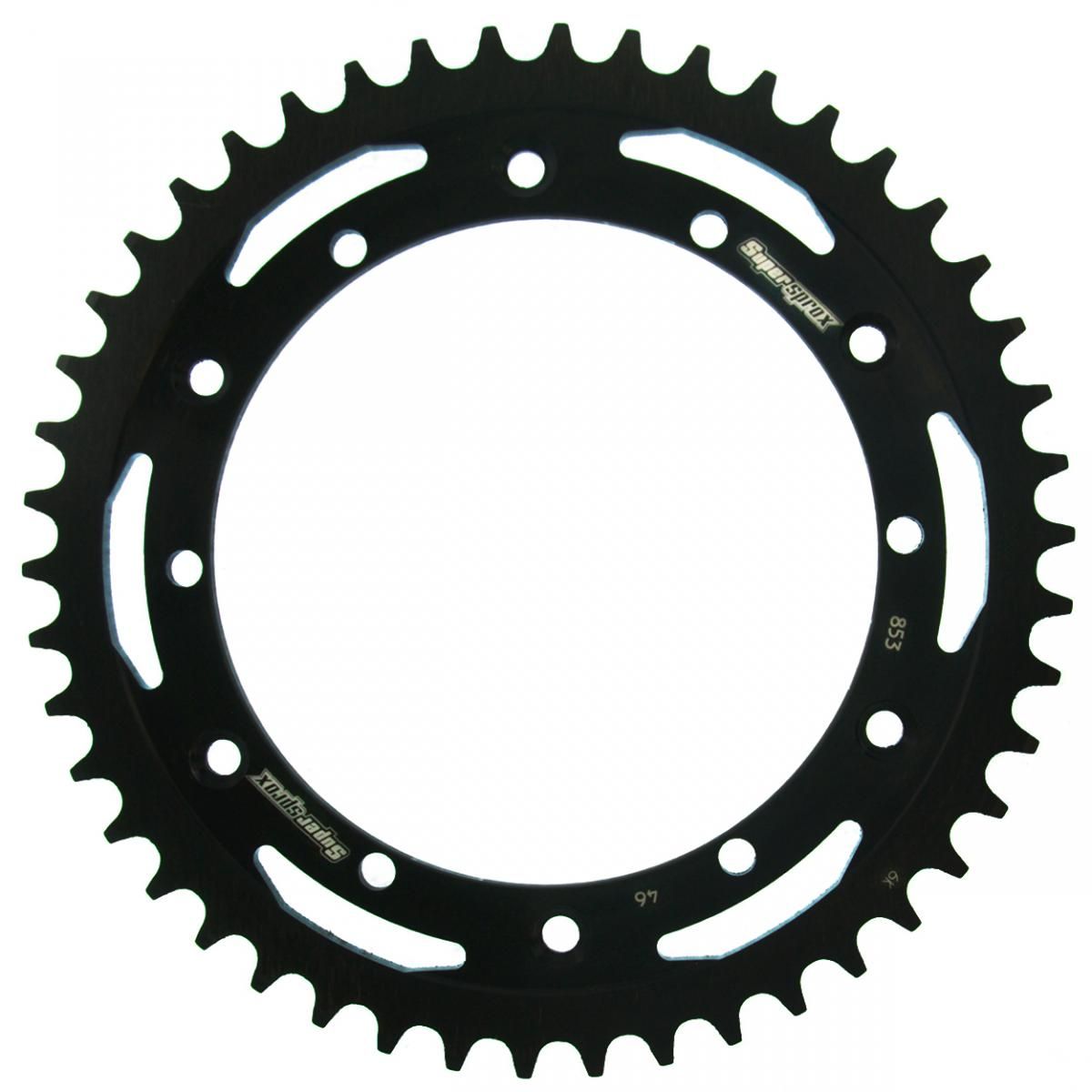 Supersprox Stahl-Kettenrad 520 46Z (Schwarz)