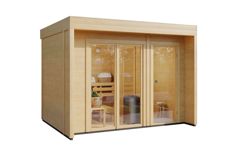 Wolff Finnhaus Saunahaus Vidar 3221 - 44 mm