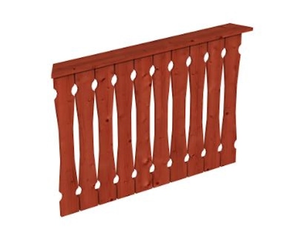 Skan Holz Brüstung Balkonschalung zu Pavillon Nancy