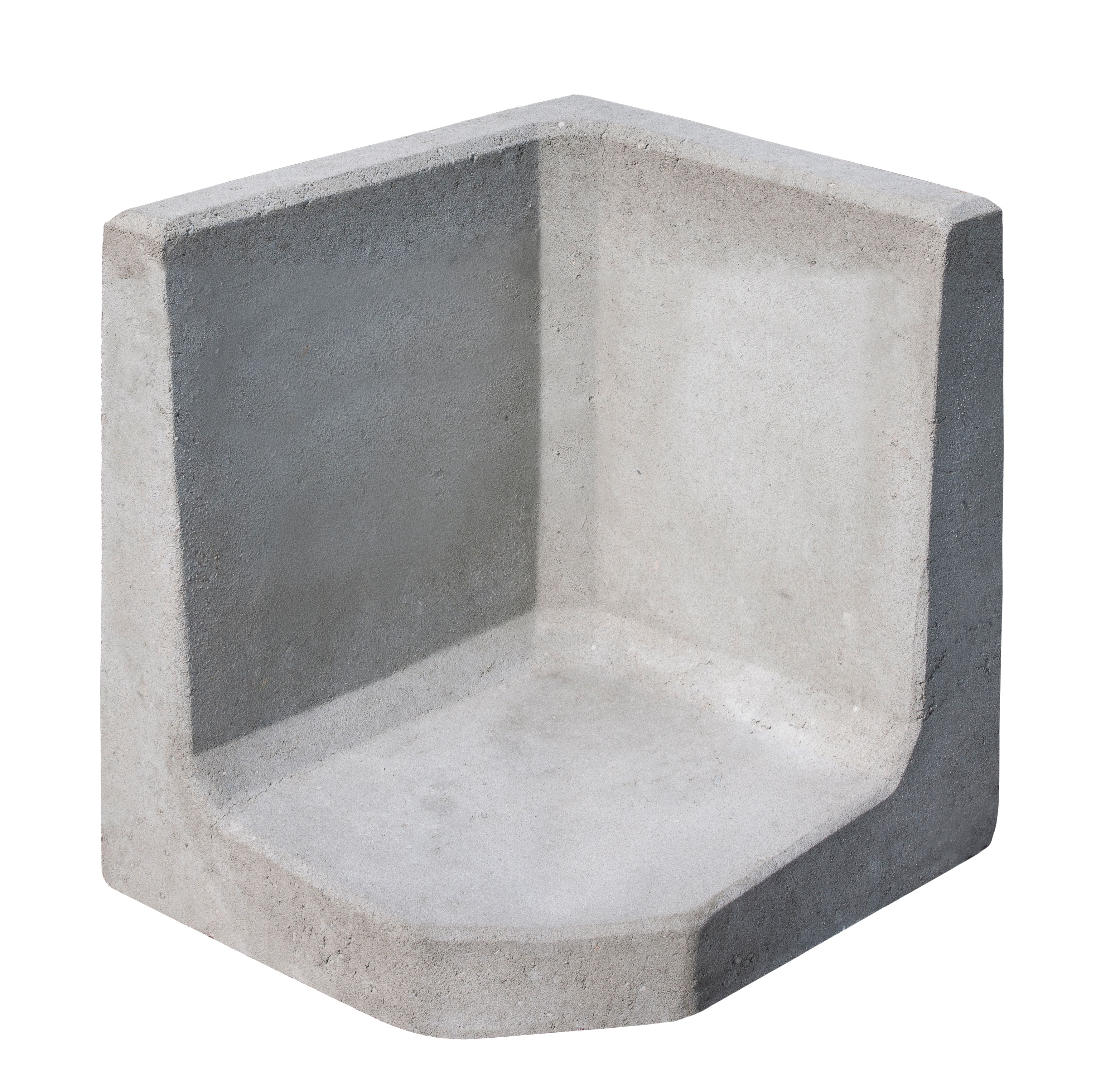 Diephaus L-Stein- ECKE GRAU 50/50/50/7 CM