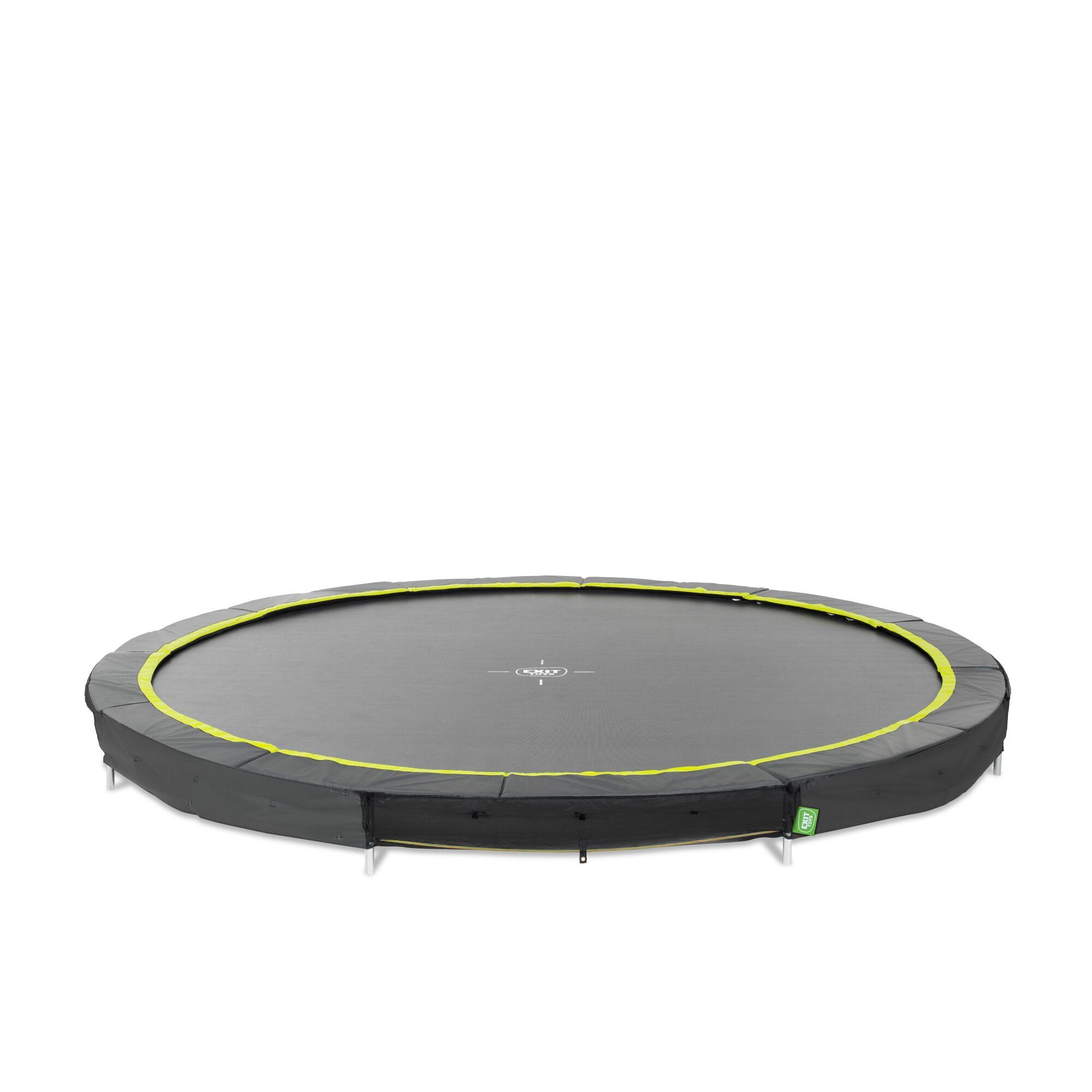 EXIT Silhouette sports Bodentrampolin Ø 366 cm schwarz