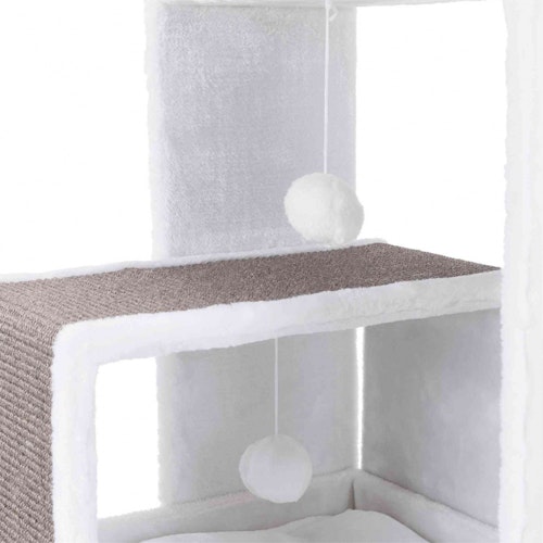 TRIXIE Kratzbaum Maria 101cm weiß/grau