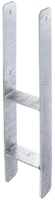 Alberts® H-Pfostenträger 300x60x5mm für verschiedene Pfostenstärken