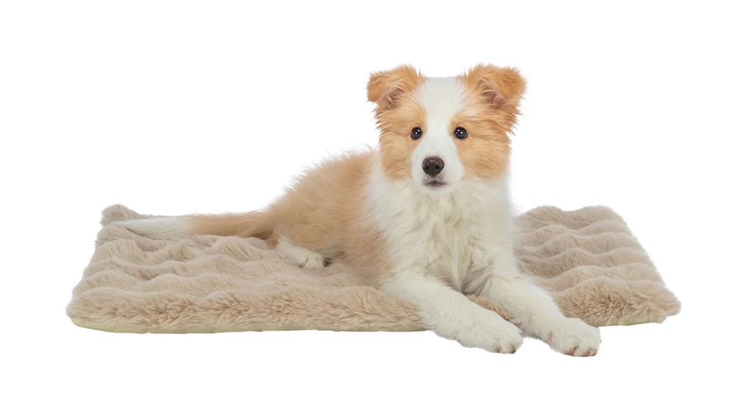 TRIXIE Liegematte Elli, eckig, 110 × 80 cm, sand