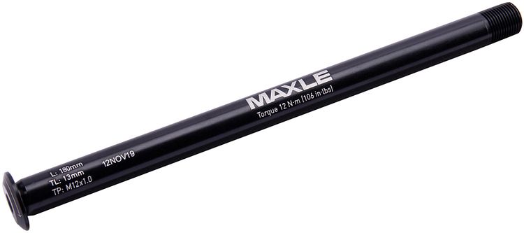 RockShox Hinterradsteckachse Rear Maxle Stealth 12 mm 180 mm schwarz