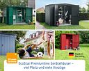 Vorschaubild Hörmann Klapptisch inkl. Regalhalterset lang für Gerätehaus EcoStar/Premiumline