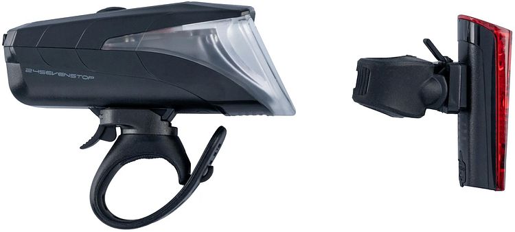 CONTEC Leuchten-Set 24sevenStop schwarz/grau