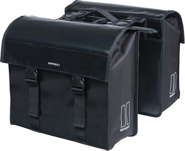 Basil Doppeltasche Urban Load schwarz MIK 2.0