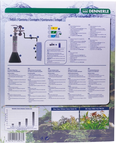 DENNERLE CO2 Pflanzen-Dünge-Set Carbo Power CO2 Anlage