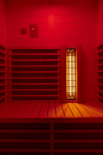 Infraworld Infrarotkabine TrioSol Natura 148 Plus inkl. 5-teiligem gratis Zubehörset