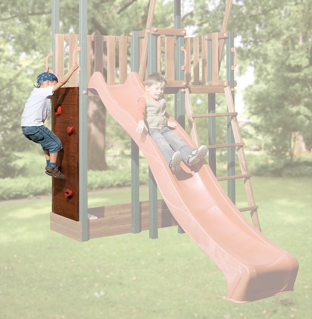 Weka Tabaluga Kletterwand mit 5 Steinen