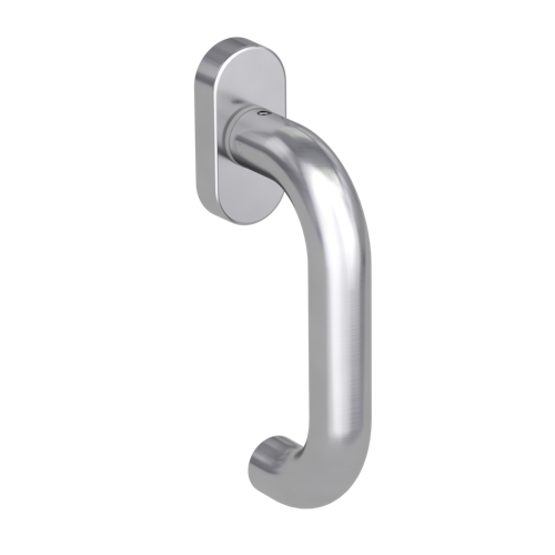 GRIFFWERK Fenstergriff ALESSIA Edelstahl matt L/R 7x42mm