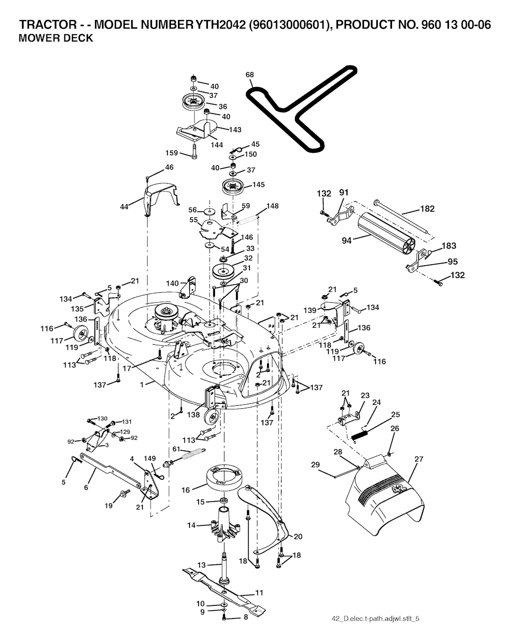 Explosionszeichnung Ersatzteile