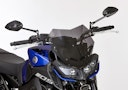 Vorschaubild ERMAX Naked-Bike-Scheibe Acrylic durchsichtig Schwarz getönt für YAMAHA MT-09 / SP
