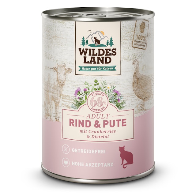 WILDES LAND Katze CLASSIC 375 / 400gVorschaubild