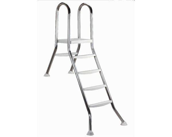 Thumbnail - myPOOL Edelstahl Halbhochbeckenleiter 1,20 m