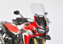 Vorschaubild ERMAX Windschutzscheibe Acrylic durchsichtig Grau getönt für HONDA CRF1000L Africa Twin; CRF1000L Africa Twin Adventure Sports
