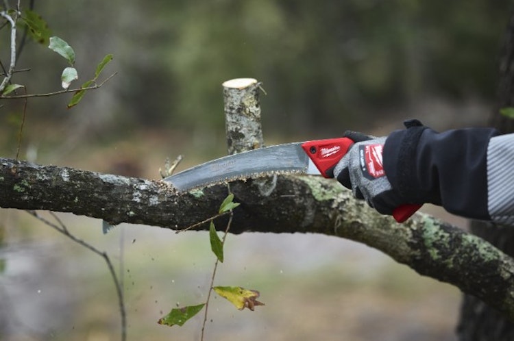 Milwaukee Handsäge gebogen mit Holster , Blatt 33cm 4932498623