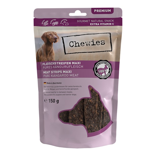 Chewies Maxi Fleischstreifen 150 Gramm Hundesnack