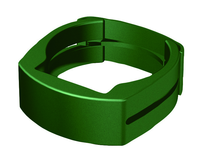 Zaunsystem Fix-Clip pro Befestigungsschelle-grün-34 mm