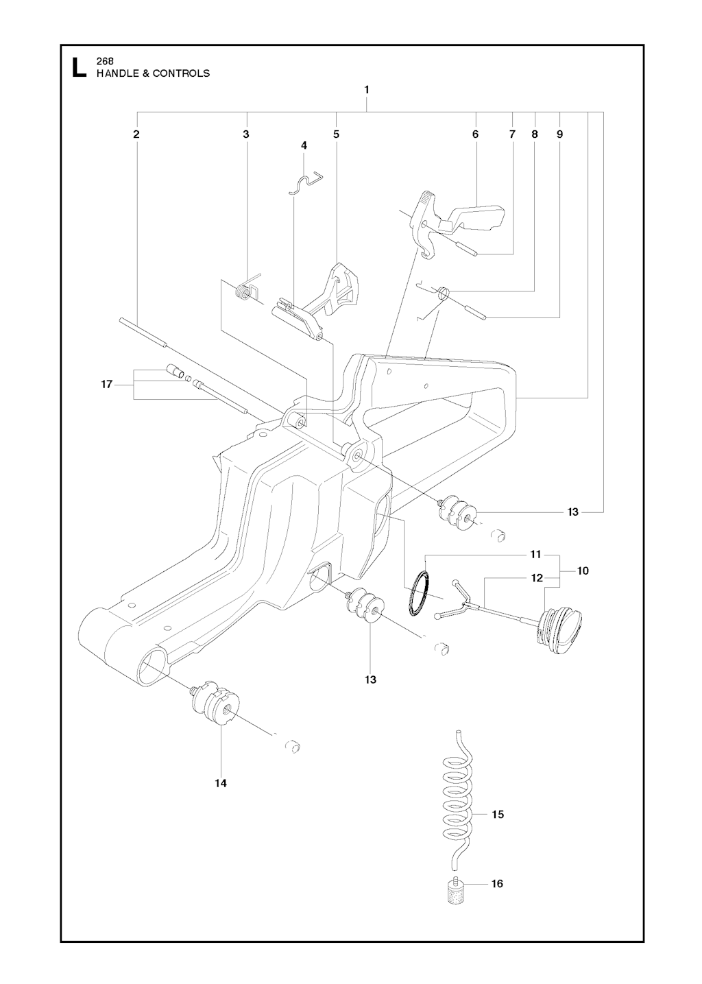 Explosionszeichnung Ersatzteile