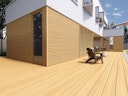 Vorschaubild NewTechWood Gigante WPC-Terrassendiele Hohlkammer Red Cedar  23 x 210 mm