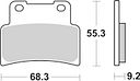 Vorschaubild SBS Bremsbelag 844HF Street Ceramic